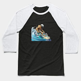 Space Sufer Baseball T-Shirt